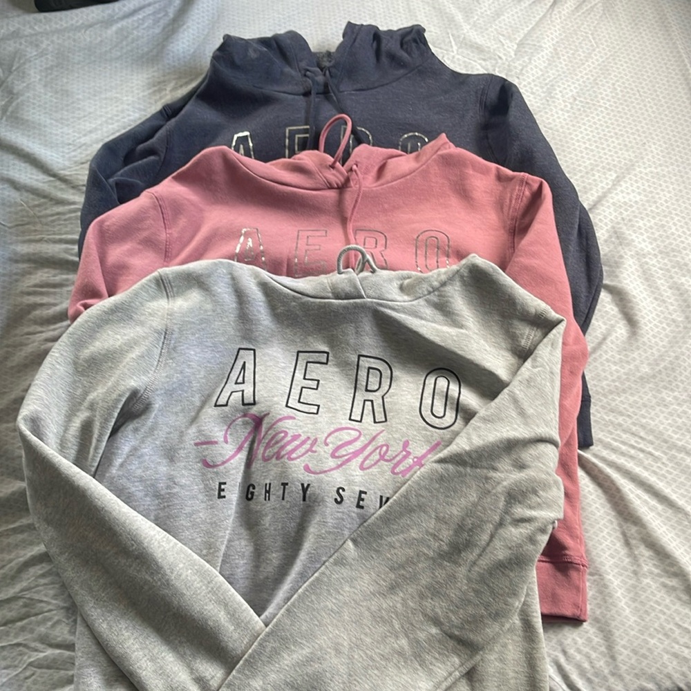 Aeropostale hoodies. Priced for all 3.